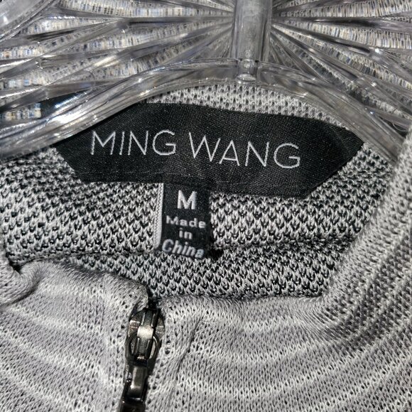 Ming Wang Knit Zip Jacket - Picture 3 of 5